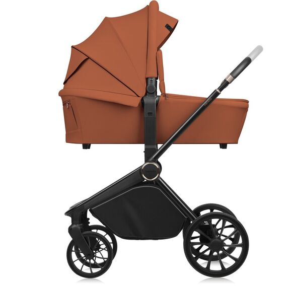 Carucior 2 in 1 Lionelo Mika Plus Pana la 22 kg - Maro, Culoare: Maro, Model: 2 in 1 - poza 3 - ExclusivMAG.ro
