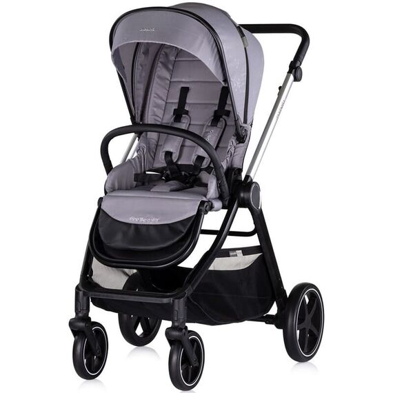 Carucior Chipolino Marbella 3 in 1 cloud grey, Culoare: Gri, Model: 3 in 1 - poza 4 - ExclusivMAG.ro