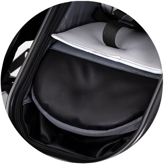 Carucior gemeni Chipolino Duo Smart 2 in 1 cloud, Culoare: Gri/Negru, Model: gemeni - poza 12 - ExclusivMAG.ro
