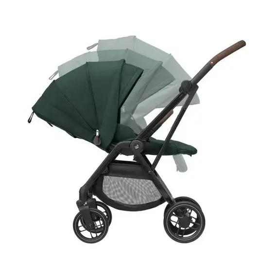 Carucior Maxi-Cosi Leona2 TWILLIC GREEN, Culoare: Verde inchis, Model: sport - poza 4 - ExclusivMAG.ro