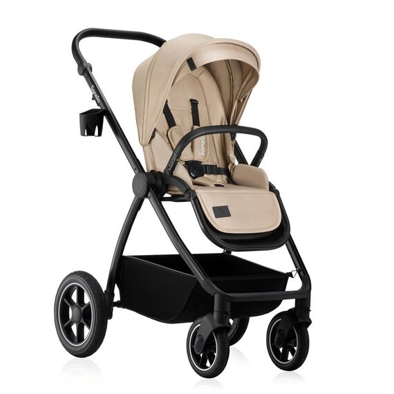 Carucior 3 in 1 Lionelo Meril - Bej, Culoare: Bej, Model: 3 in 1 - poza 3 - ExclusivMAG.ro