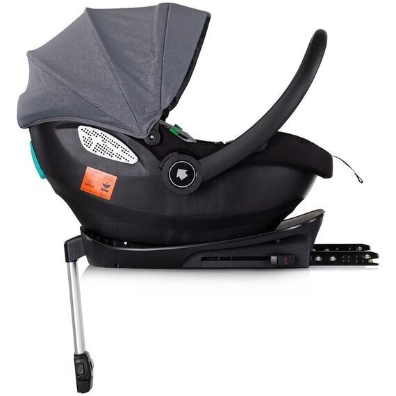 Carucior gemeni Chipolino Duo Smart 3 in 1 cloud, Culoare: Gri/Negru, Model: gemeni - poza 17 - ExclusivMAG.ro