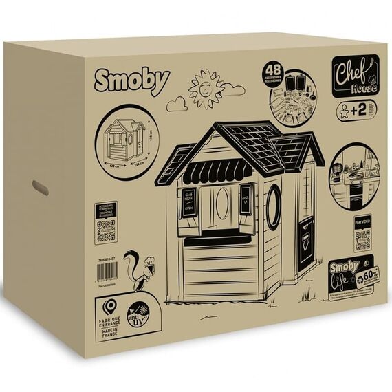 Casuta pentru copii Smoby Life Chef House - poza 4 - ExclusivMAG.ro