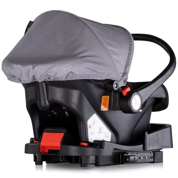 Carucior Chipolino Marbella 3 in 1 cloud grey, Culoare: Gri, Model: 3 in 1 - poza 12 - ExclusivMAG.ro