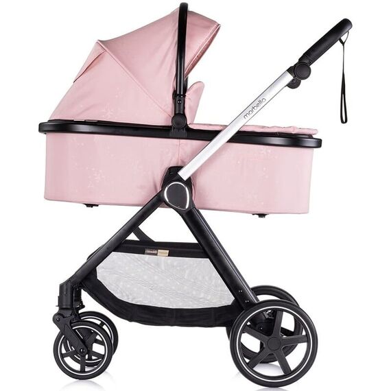 Carucior Chipolino Marbella 3 in 1 pink marshmallow, Culoare: Roz, Model: 3 in 1 - poza 3 - ExclusivMAG.ro