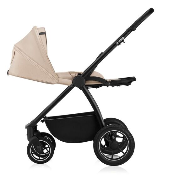 Carucior 3 in 1 Lionelo Meril - Bej, Culoare: Bej, Model: 3 in 1 - poza 6 - ExclusivMAG.ro