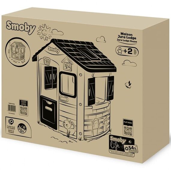 Casuta pentru copii Smoby Life Jura Lodge - poza 3 - ExclusivMAG.ro