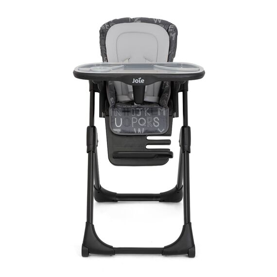 Joie - Scaun de masa Joie Mimzy Recline ABC Charcoal, nastere - 15 kg, Culoare: Negru - poza 2 - ExclusivMAG.ro