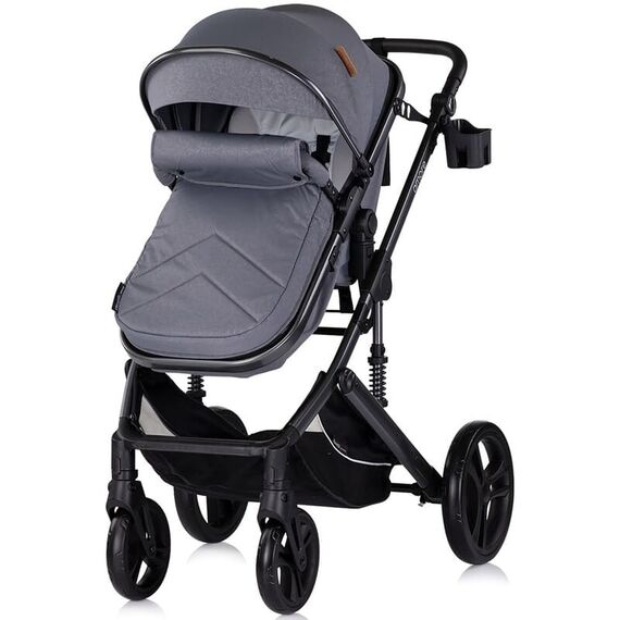 Carucior Chipolino Amore 2 in 1 cloud grey, Culoare: Gri, Model: 2 in 1 - poza 3 - ExclusivMAG.ro