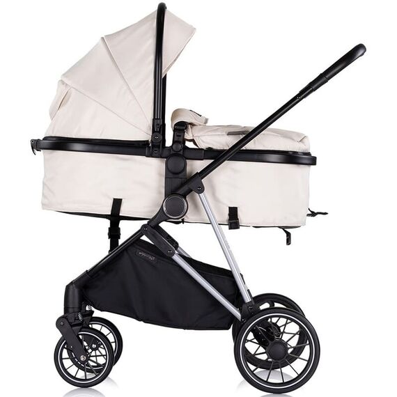 Carucior Chipolino Aura 2 in 1 biscotta, Culoare: Crem, Model: 2 in 1 - poza 6 - ExclusivMAG.ro