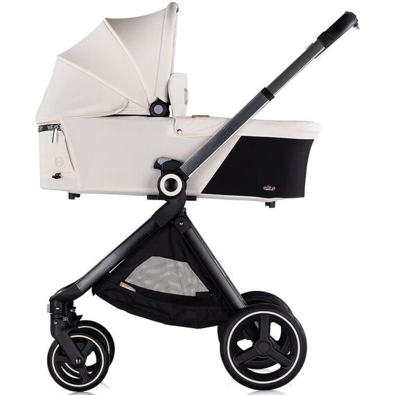 Carucior Chipolino Elite 3 in 1 biscotta, Culoare: Bej, Model: 3 in 1 - poza 4 - ExclusivMAG.ro