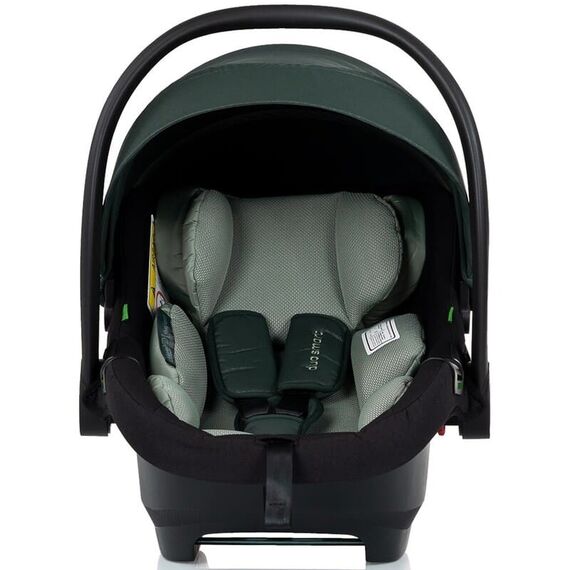 Carucior gemeni Chipolino Duo Smart 3 in 1 basil, Culoare: Verde, Model: gemeni - poza 15 - ExclusivMAG.ro