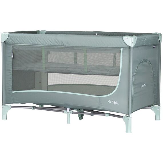 Patut pliabil Chipolino Ariel basil, Culoare: Verde, Dimensiuni: 120x60  - ExclusivMAG.ro