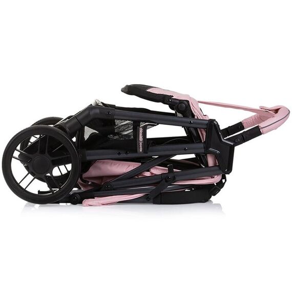 Carucior sport Chipolino Sparkle pink marshmallow, Culoare: Roz, Model: sport - poza 4 - ExclusivMAG.ro