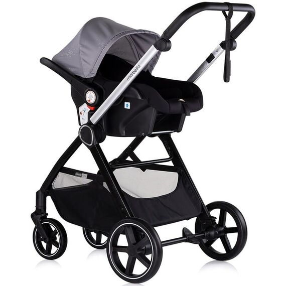 Carucior Chipolino Marbella 3 in 1 cloud grey, Culoare: Gri, Model: 3 in 1 - poza 7 - ExclusivMAG.ro