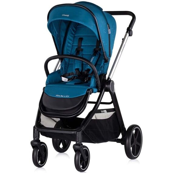 Carucior Chipolino Marbella 3 in 1 oasis, Culoare: Albastru, Model: 3 in 1 - poza 3 - ExclusivMAG.ro