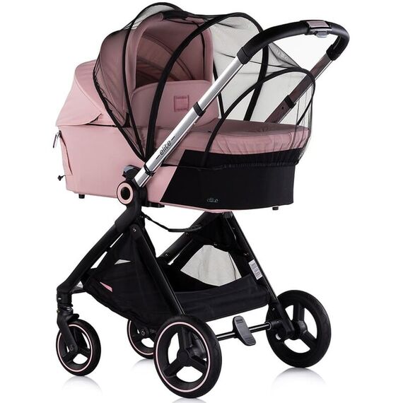 Carucior Chipolino Elite 3 in 1 pink marshmallow, Culoare: Roz, Model: 3 in 1 - poza 3 - ExclusivMAG.ro