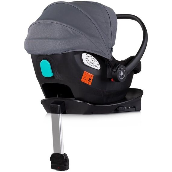 Carucior gemeni Chipolino Duo Smart 3 in 1 cloud, Culoare: Gri/Negru, Model: gemeni - poza 16 - ExclusivMAG.ro