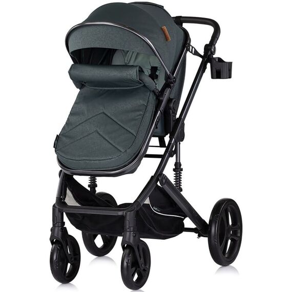 Carucior Chipolino Amore 2 in 1 basil, Culoare: Verde, Model: 2 in 1 - poza 3 - ExclusivMAG.ro