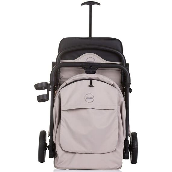 Carucior sport Chipolino Pixie tiramisu, Culoare: Crem, Model: sport - poza 4 - ExclusivMAG.ro