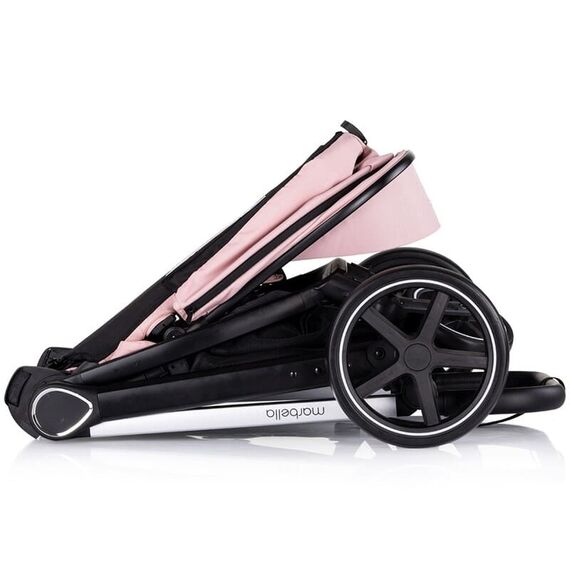 Carucior Chipolino Marbella 3 in 1 pink marshmallow, Culoare: Roz, Model: 3 in 1 - poza 8 - ExclusivMAG.ro