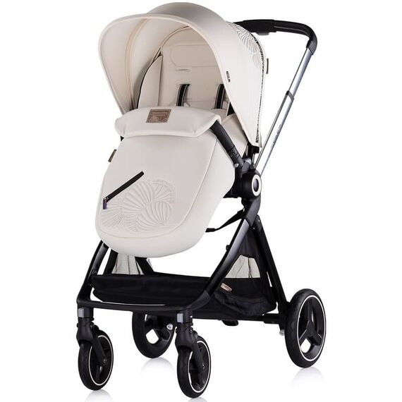 Carucior Chipolino Elite 3 in 1 biscotta, Culoare: Bej, Model: 3 in 1 - poza 6 - ExclusivMAG.ro