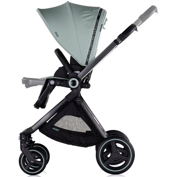 Carucior Chipolino Elite 3 in 1 basil, Culoare: Verde, Model: 3 in 1 - poza 8 - ExclusivMAG.ro