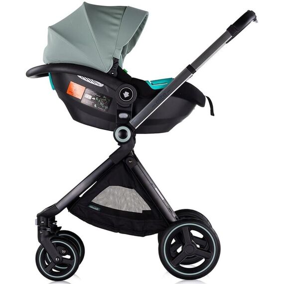 Carucior Chipolino Elite 3 in 1 basil, Culoare: Verde, Model: 3 in 1 - poza 11 - ExclusivMAG.ro