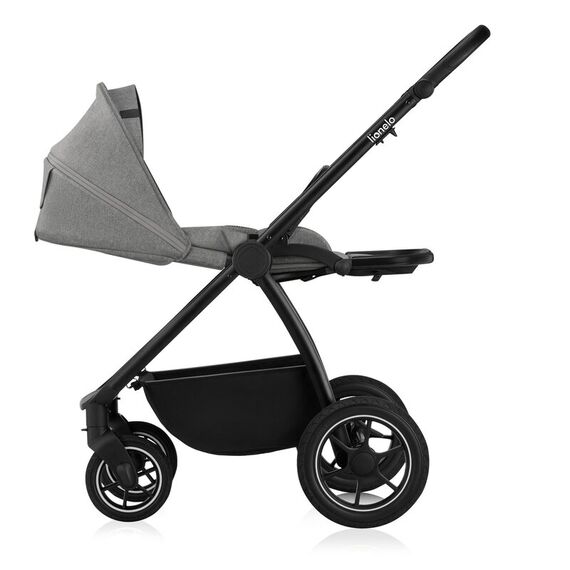 Carucior 3 in 1 Lionelo Meril - Gri, Culoare: Gri, Model: 3 in 1 - poza 4 - ExclusivMAG.ro