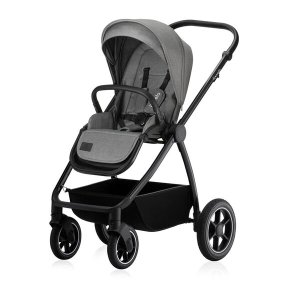 Carucior 3 in 1 Lionelo Meril - Gri, Culoare: Gri, Model: 3 in 1 - poza 5 - ExclusivMAG.ro