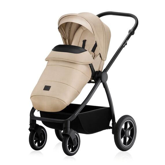 Carucior 3 in 1 Lionelo Meril - Bej, Culoare: Bej, Model: 3 in 1 - poza 4 - ExclusivMAG.ro