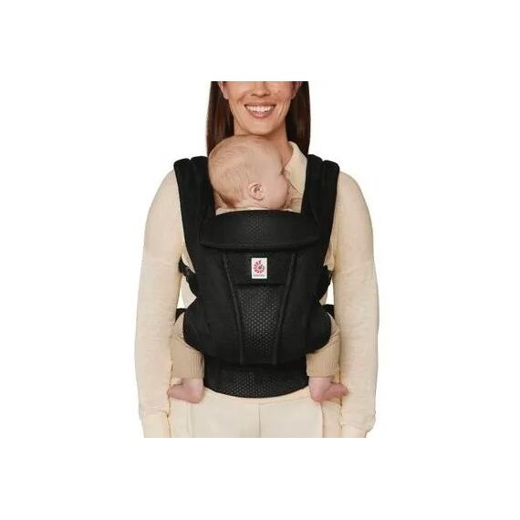 Marsupiu Omni Deluxe Mesh Onyx Black Ergobaby, Culoare: Negru - poza 3 - ExclusivMAG.ro