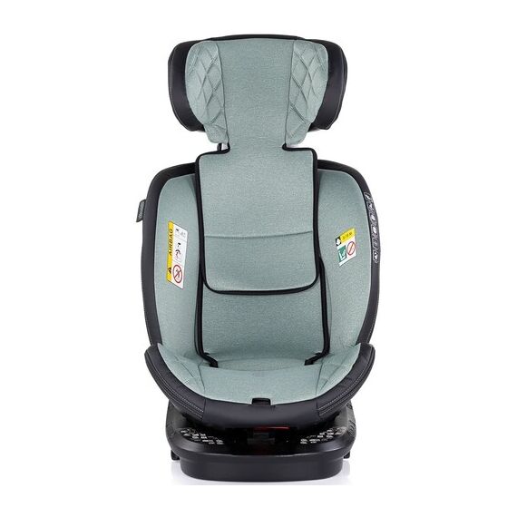 Scaun auto Chipolino Hypnotic I-Size 40-150 cm cu sistem Isofix si sezut rotativ basil, Culoare: Verde, Grupa: 0-36kg (0 luni - 12 ani) - poza 3 - ExclusivMAG.ro
