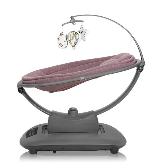Balansoar si sezlong, Lionelo, Blossom, Cu telecomanda, Pana la 9 kg, Mov, Culoare: Mov - poza 4 - ExclusivMAG.ro
