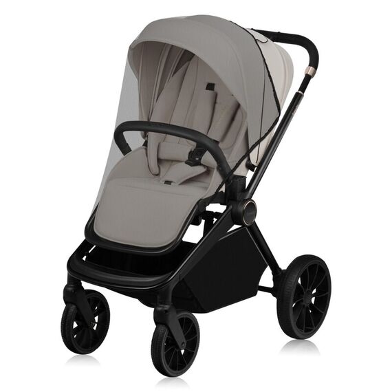 Carucior 2 in 1 Lionelo Mika Plus Pana la 22 kg - Bej, Culoare: Bej, Model: 2 in 1 - poza 12 - ExclusivMAG.ro