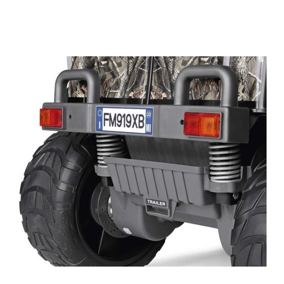 Masina electrica Peg Perego Gaucho Pro Realtree, 24V, 6 ani+, Gri - poza 4 - ExclusivMAG.ro