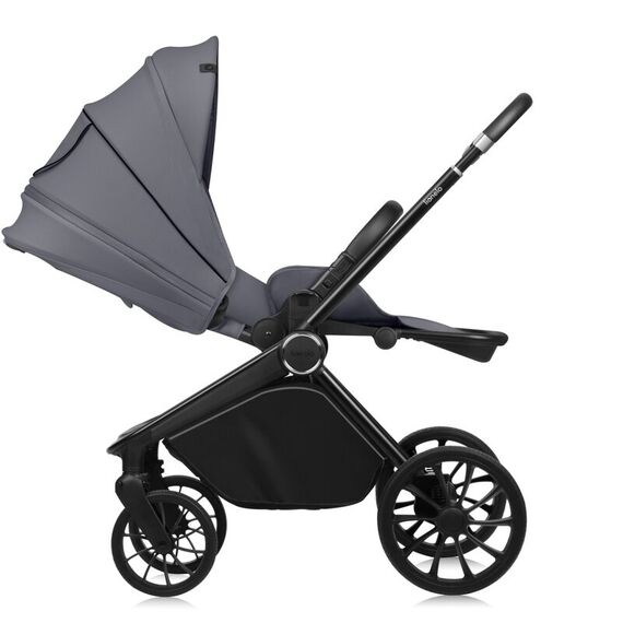 Carucior sport, Lionelo, Mika Plus, Pana la 22 kg, 6-48 luni, Gri, Culoare: Gri, Model: sport - poza 6 - ExclusivMAG.ro