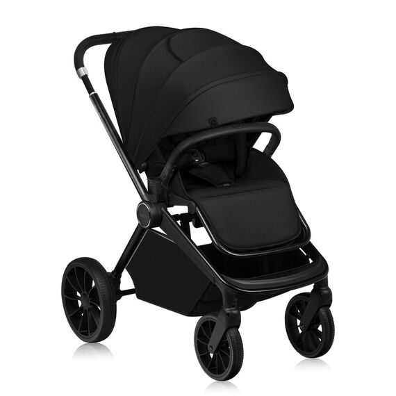 Carucior 3 in 1 Lionelo Mika Plus - Negru, Culoare: Negru, Model: 3 in 1 - poza 4 - ExclusivMAG.ro