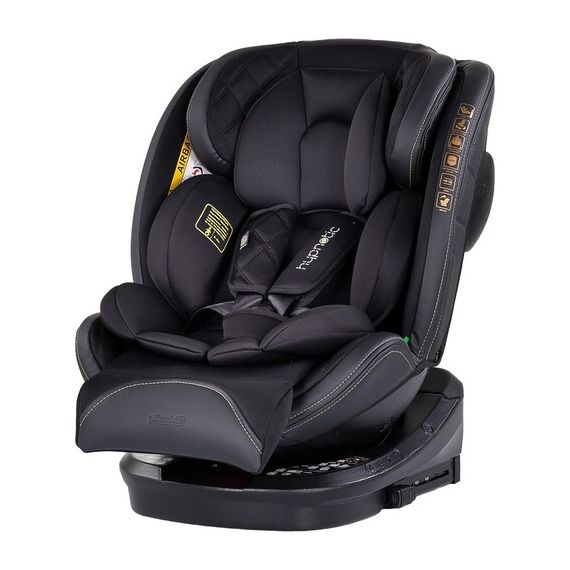 Scaun auto Chipolino Hypnotic I-Size 40-150 cm cu sistem Isofix si sezut rotativ blackberry, Culoare: Negru, Grupa: 0-36kg (0 luni - 12 ani)  - ExclusivMAG.ro
