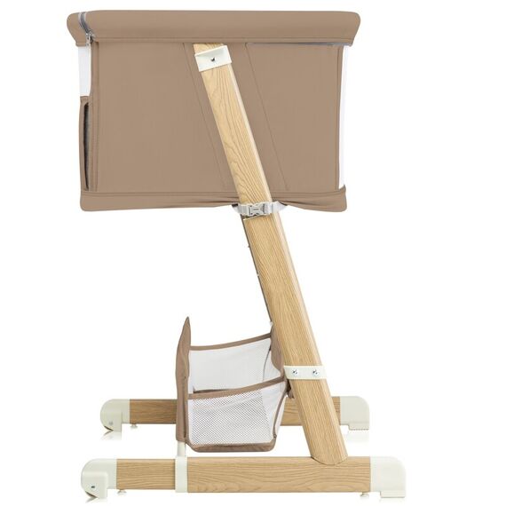 Patut co-sleeper, Lionelo, Thomi Plus, 5 in 1, Multifunctional, Maro, Culoare: Maro, Dimensiuni: 95x65 - poza 7 - ExclusivMAG.ro
