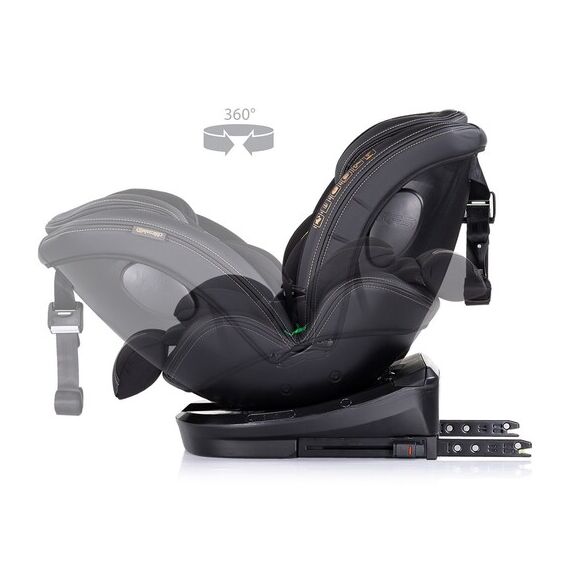 Scaun auto Chipolino Hypnotic I-Size 40-150 cm cu sistem Isofix si sezut rotativ blackberry, Culoare: Negru, Grupa: 0-36kg (0 luni - 12 ani) - poza 9 - ExclusivMAG.ro