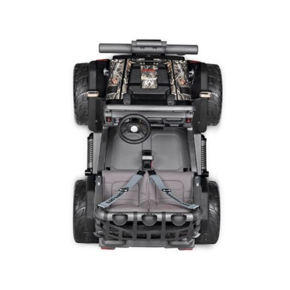 Masina electrica Peg Perego Gaucho Pro Realtree, 24V, 6 ani+, Gri - poza 3 - ExclusivMAG.ro