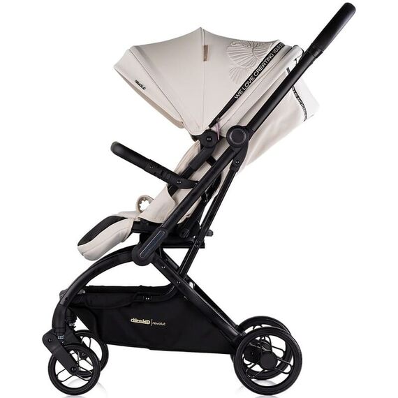 Carucior sport Chipolino Revolut cu sezut rotativ biscotta, Culoare: Bej, Model: sport - poza 2 - ExclusivMAG.ro