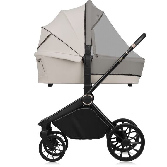 Carucior 2 in 1 Lionelo Mika Plus Pana la 22 kg - Bej, Culoare: Bej, Model: 2 in 1 - poza 10 - ExclusivMAG.ro