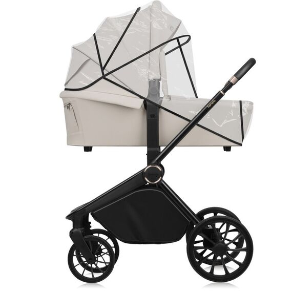 Carucior 2 in 1 Lionelo Mika Plus Pana la 22 kg - Bej, Culoare: Bej, Model: 2 in 1 - poza 9 - ExclusivMAG.ro
