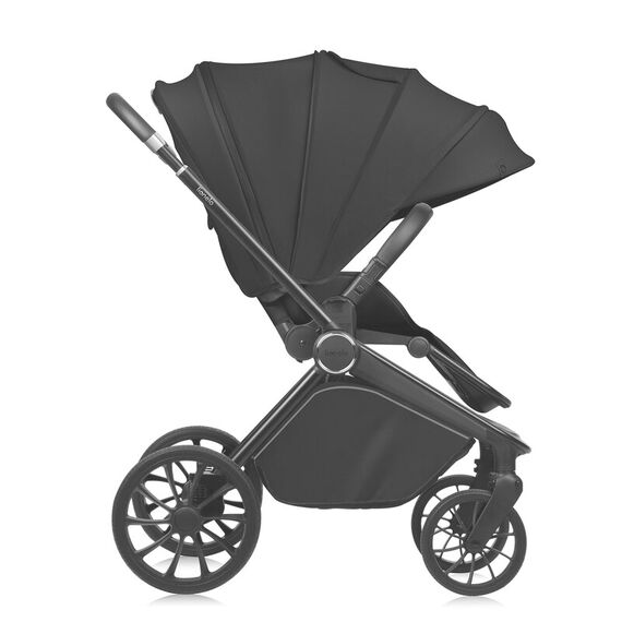 Carucior 3 in 1 Lionelo Mika Plus - Negru, Culoare: Negru, Model: 3 in 1 - poza 9 - ExclusivMAG.ro