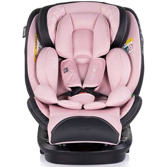 Scaun auto Chipolino Hypnotic I-Size 40-150 cm cu sistem Isofix si sezut rotativ pink marshmallow, Culoare: Roz, Grupa: 0-36kg (0 luni - 12 ani) - poza 2 - ExclusivMAG.ro