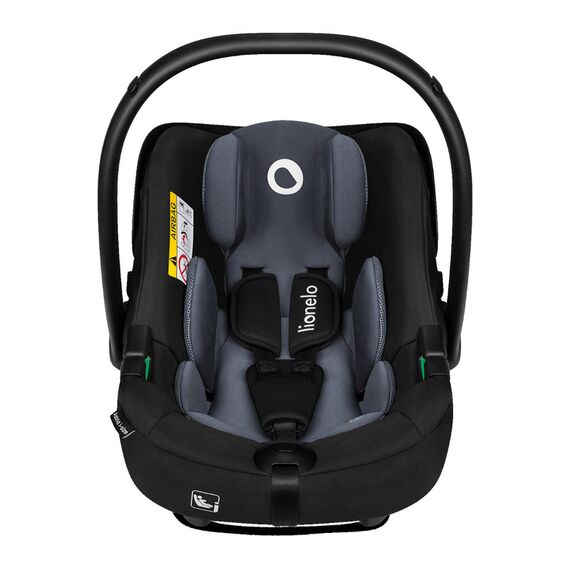 Scoică auto Lionelo Astrid i-Size - Negru/Gri, Culoare: Negru/Gri, Grupa: 0-13kg (0 luni - 12 luni) - poza 4 - ExclusivMAG.ro