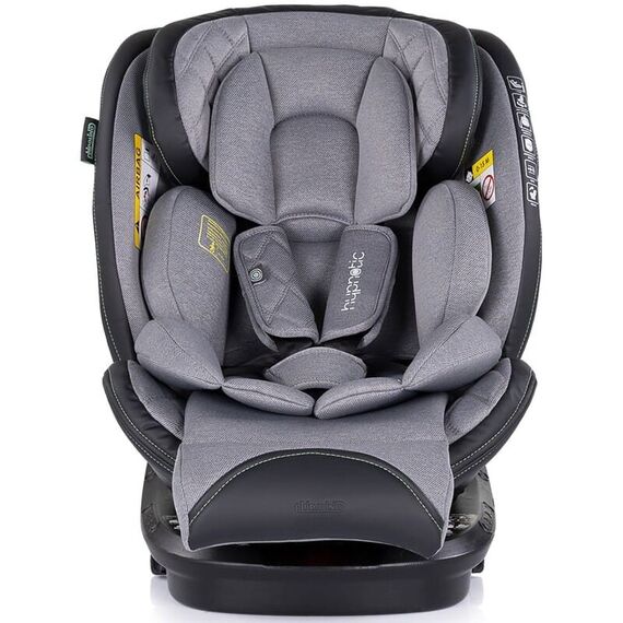 Scaun auto Chipolino Hypnotic I-Size 40-150 cm cu sistem Isofix si sezut rotativ cloud, Culoare: Gri, Grupa: 0-36kg (0 luni - 12 ani) - poza 2 - ExclusivMAG.ro