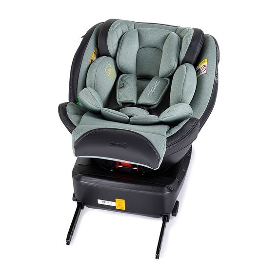 Scaun auto Chipolino Hypnotic I-Size 40-150 cm cu sistem Isofix si sezut rotativ basil, Culoare: Verde, Grupa: 0-36kg (0 luni - 12 ani) - poza 4 - ExclusivMAG.ro